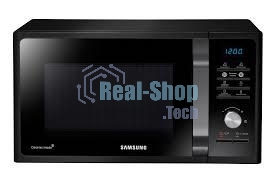 Микроволновая печь Samsung MS23F302TAK черный, 23 л, 800 Вт, переключатели - поворотный тактовый механизм/кнопки