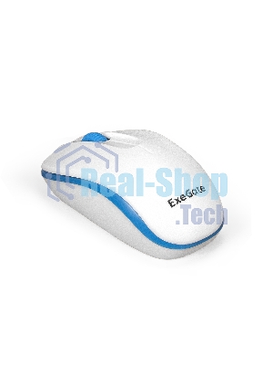 Мышь беспроводная ExeGate Professional Standard SR-9055W белый, 1200 dpi, радиоканал, USB, кнопки - 3