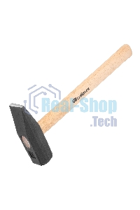 Молоток слесарный Сибртех 1500 г, квадратный боек, деревянная рукоятка