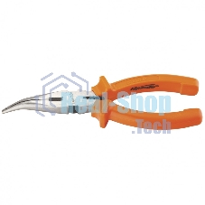 Утконосы Sparta длинногубцы изогнутые classic 160мм шлифованные пластмассовые рукоятки