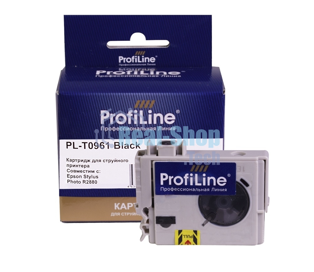 Картридж струйный ProfiLine PL-T0961 для принтеров Epson Stylus Photo R2880 с чернилами Black 11,4 мл