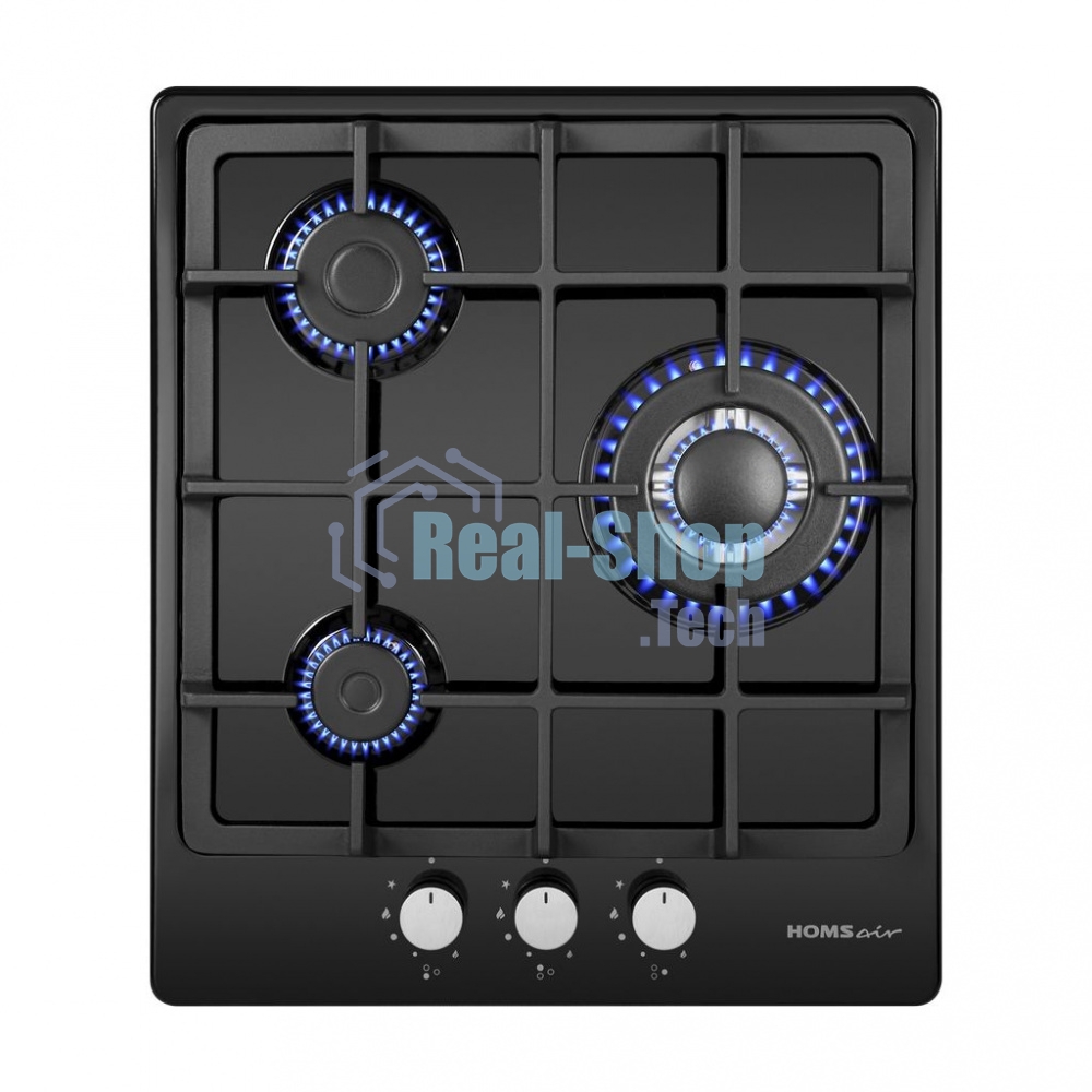 Газовая варочная панель HOMSair HGE433TGCBK