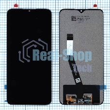 Дисплей для Xiaomi Redmi 9 в сборе с тачскрином OR черный