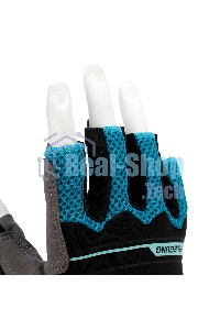 Перчатки комбинированные облегченные Gross открытые пальцы, AKTIV, размер М (8)