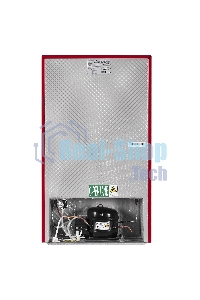 Холодильник Maunfeld MFF83RR красный однокамерный 85л