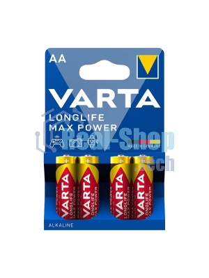 Батарейки VARTA MAX TECH AA бл 4 04706101404 