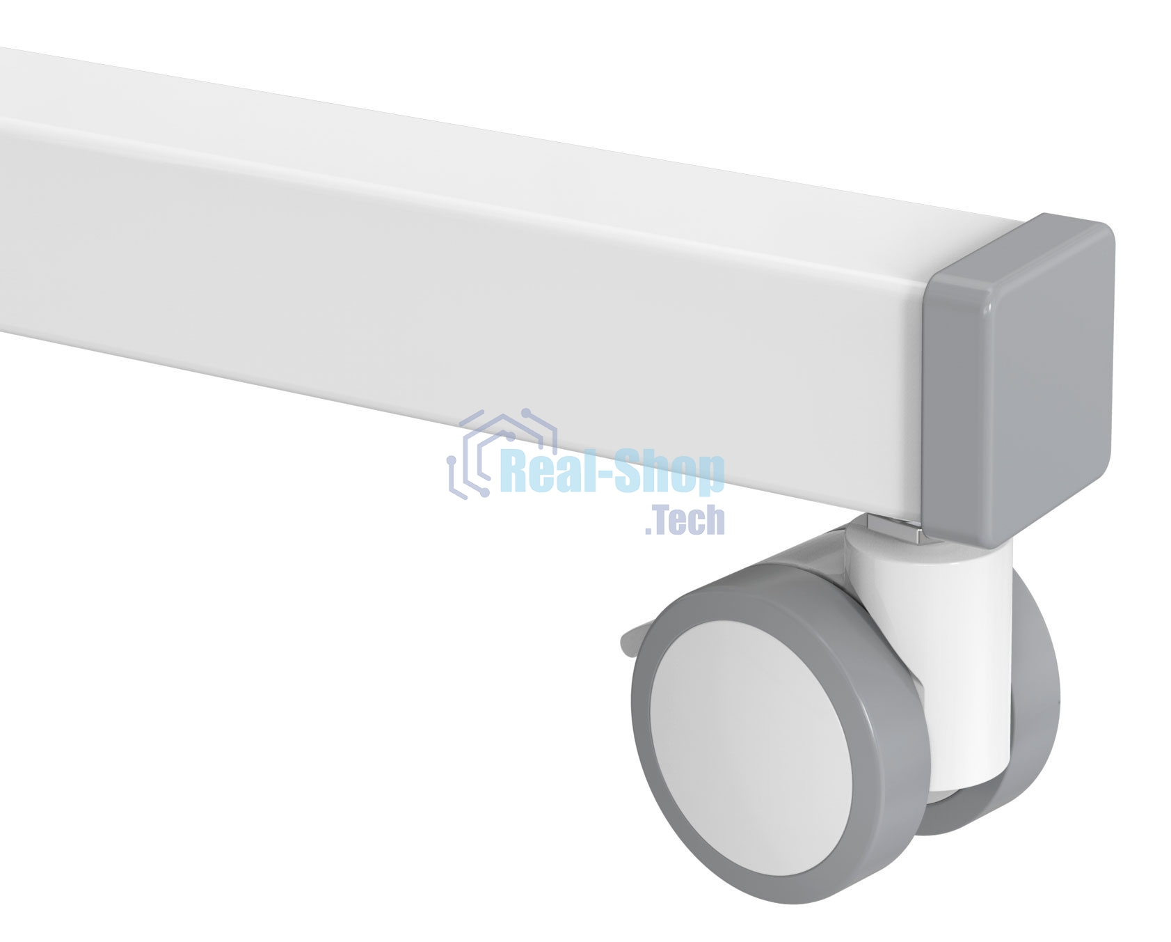 Стол для ноутбука Cactus VM-FDE101 столешница МДФ белый 80x60x123см (CS-FDE101WWT)