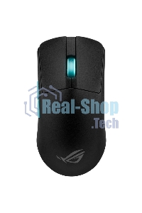 Мышь беспроводная/проводная ASUS ROG Harpe Ace Aim Lab Edition черный, 36000 dpi, радиоканал, Bluetooth, USB, кнопки - 5
