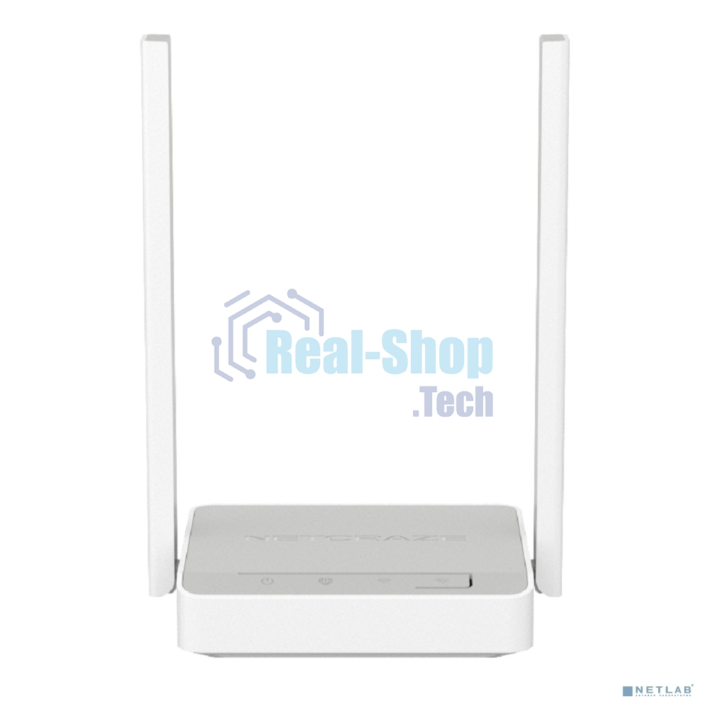 Интернет-центр Netcraze Start (NC-1112) с Mesh Wi-Fi N300, 4-портовым Smart-коммутатором и переключателем режима роутер/ретранслятор