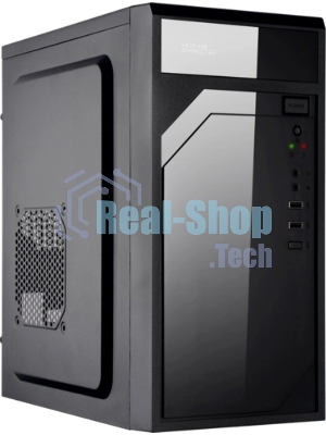 Компьютерный корпус KingPrice KPCC-MN208 черный без БП mATX 1x80мм 2x120мм 2xUSB 2.0 audio