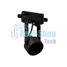 Корпус светильника C6602 PBK черный полированный D60*H135mm Out122mm MR16 GU10 (насадки D60mm)