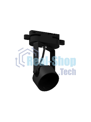 Корпус светильника C6602 PBK черный полированный D60*H135mm Out122mm MR16 GU10 (насадки D60mm)
