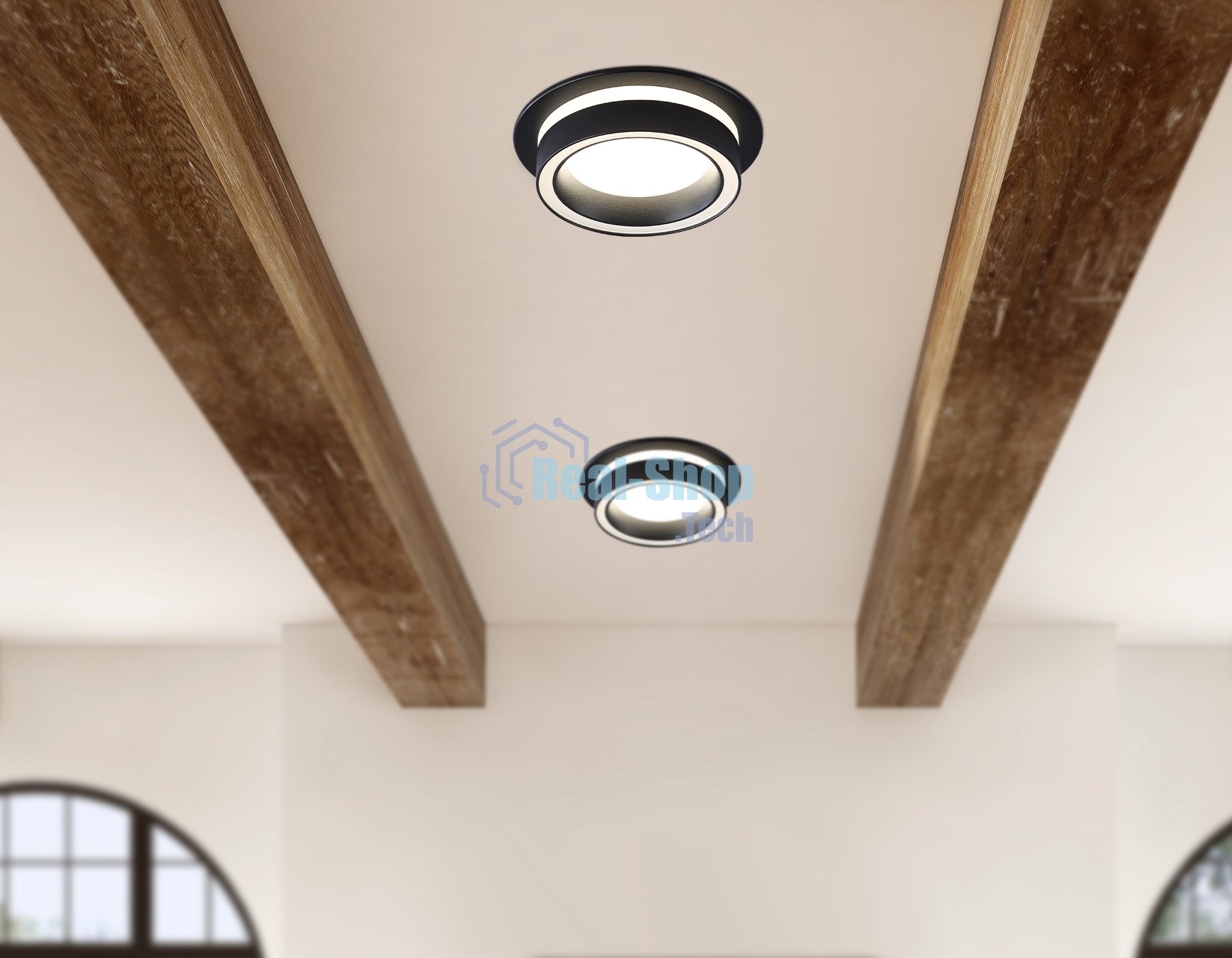 Светильник Ambrella light TN5241 BK черный GX53 D110*42