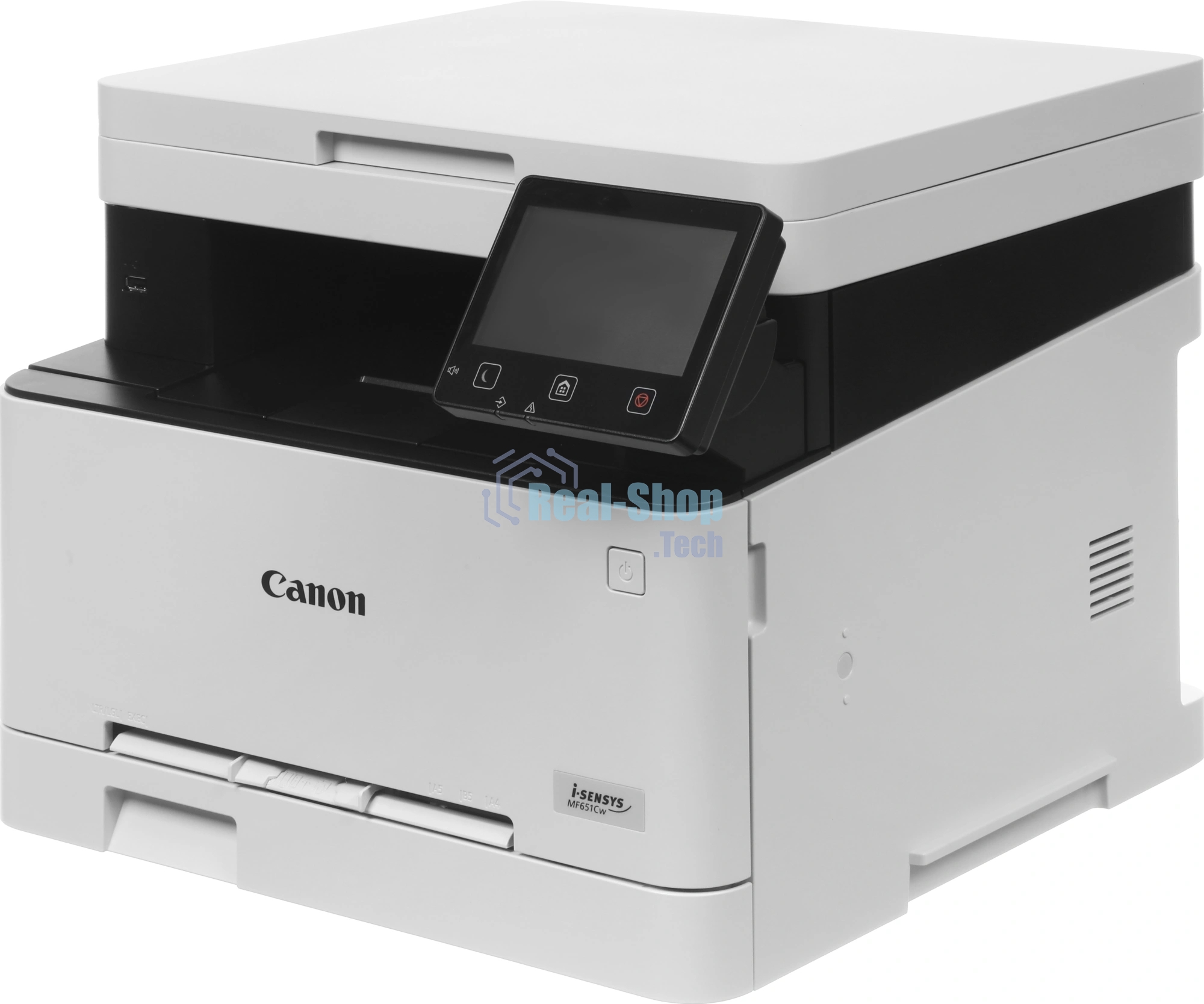 МФУ лазерное Canon i-Sensys MF651Cw, А4, цветное, печ. 18 стр/мин., скан. до 27 стр/мин (ч/б) 14 стр/мин (цвет), 1200 x 1200 dpi (принтер) 600x600dpi (сканер), USB 2.0, RJ-45, Wi-Fi, Air Print, Mopria