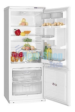 Холодильник Atlant XM-4009-022 белый двухкамерный 201/63л морозилка снизу