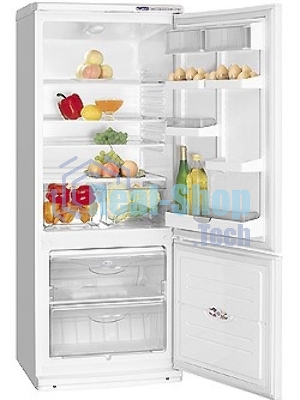 Холодильник Atlant XM-4009-022 белый двухкамерный 201/63л морозилка снизу