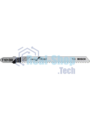 Набор пилок по дереву Bosch T101BR HCS 5пред. (лобзики)