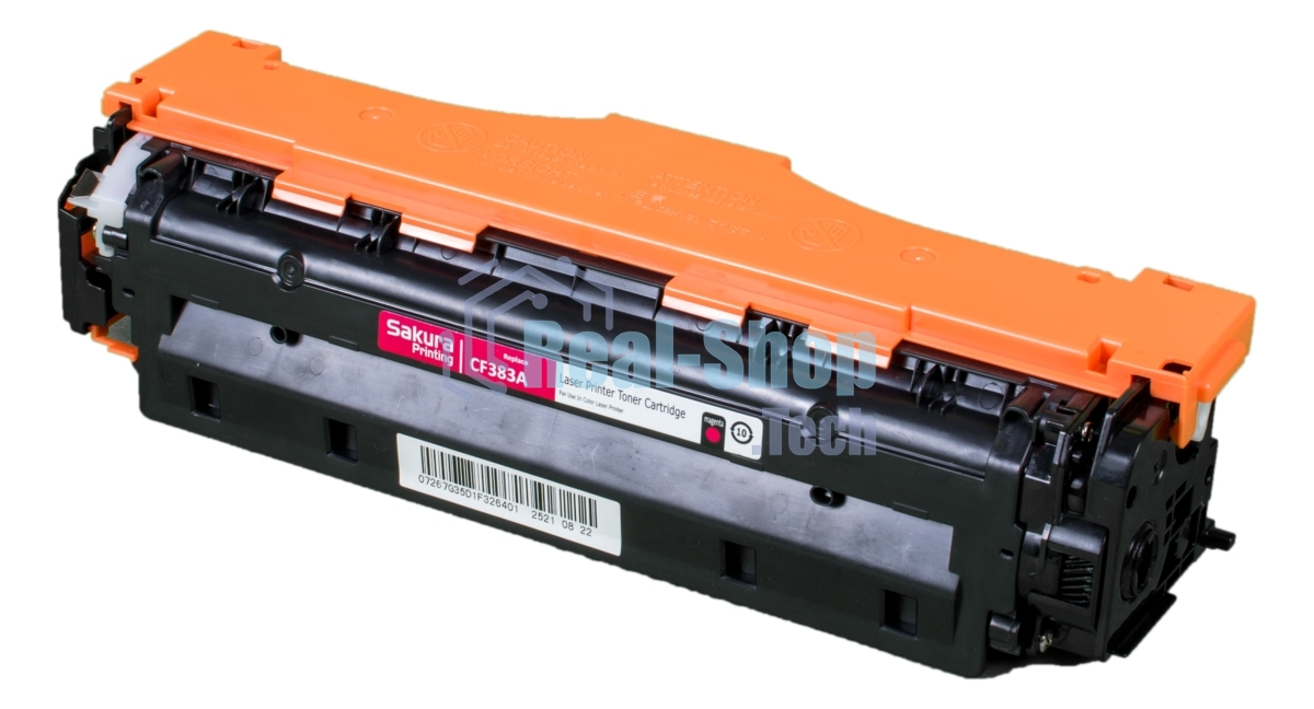 Картридж Sakura CF383A для HP MFP M476, пурпурный, 2700 к.