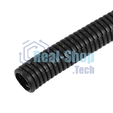 Трубa автомобильная гофрированная ППНг Rexant Ø 9,8 мм, разрезная негорючая (бухта 50 м/уп.)