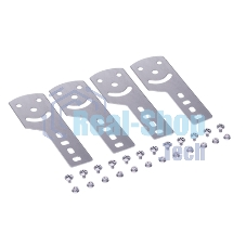 Пластина крепежная GSV H80 (4шт) в комплекте с крепежными элементами для монтажа DKC 30014K