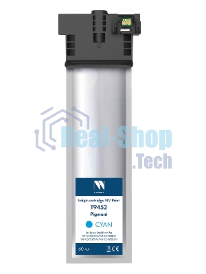 Картридж струйный NVPrint T9452 Cyan для Epson WorkForce Pro WF-C5210DW, WF-C5290DW, WF-C5710DWF, WF-C5790DWF