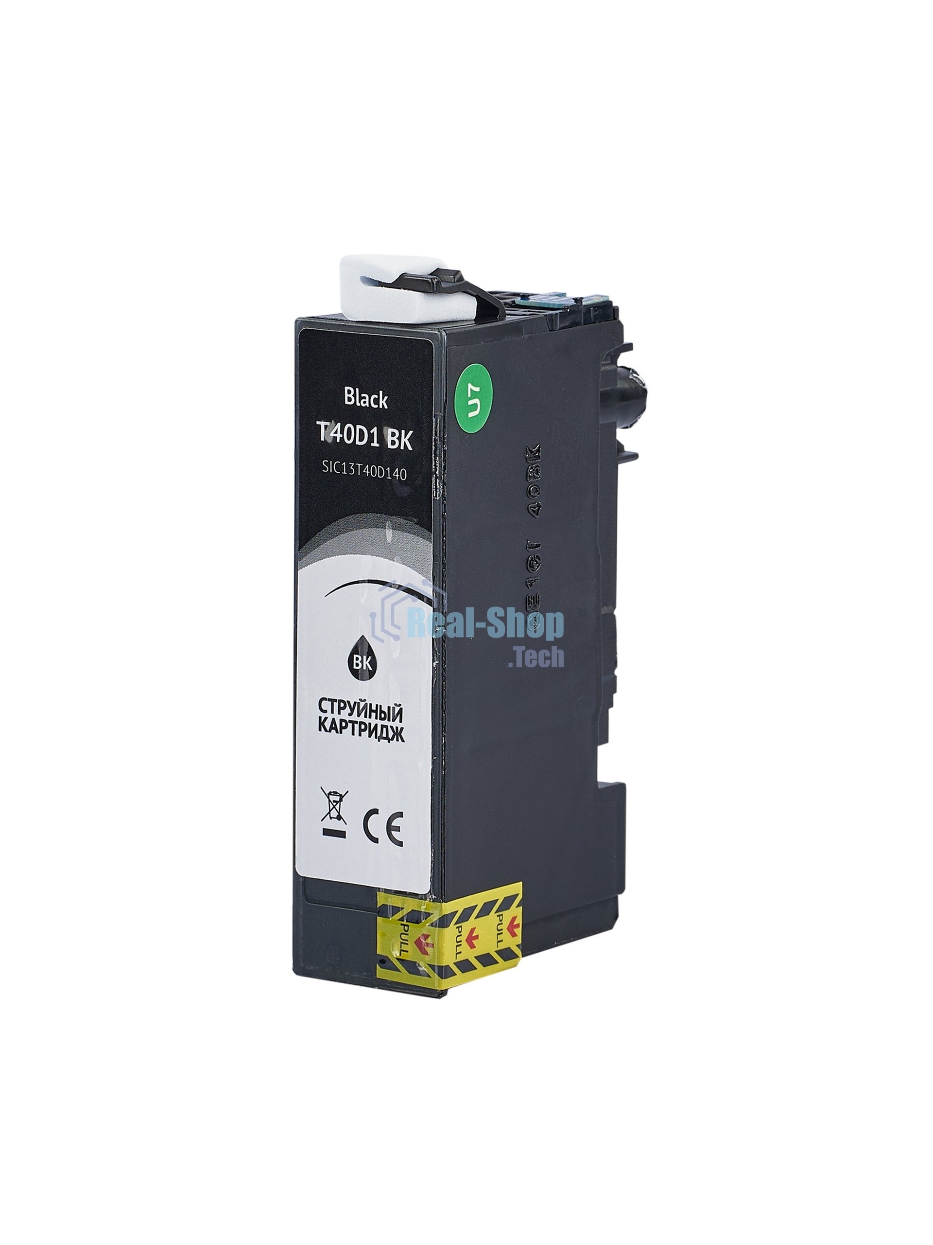 Картридж струйный Sakura C13T40D140 (T40D1 BK) для Epson, черный, 66 мл.