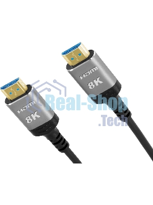 Кабель аудио-видео Digma HDMI (m)/HDMI (m) 10м. позолоч.конт. черный (HDMI-AOC2.1-10)