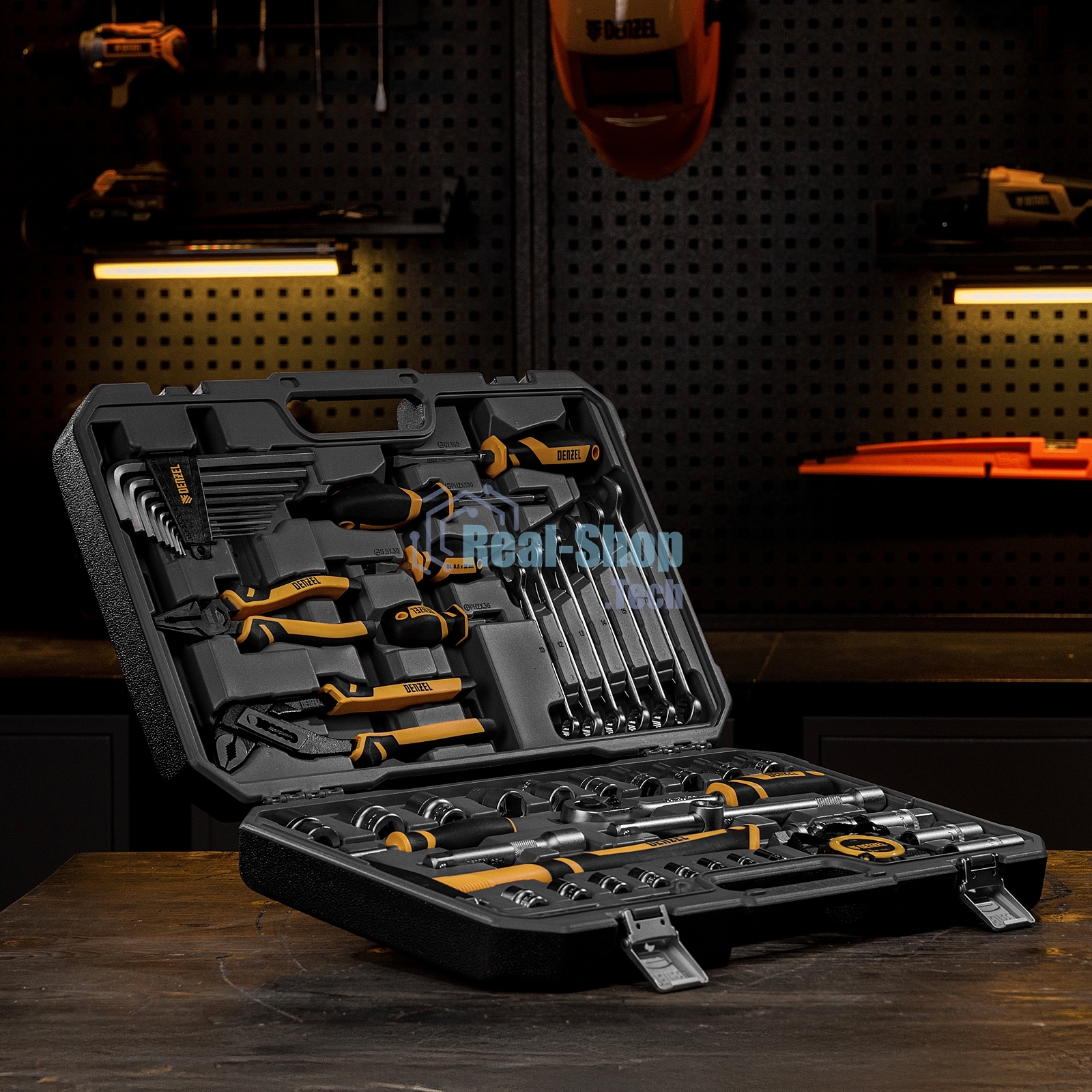 Набор инструментов Denzel 1/2