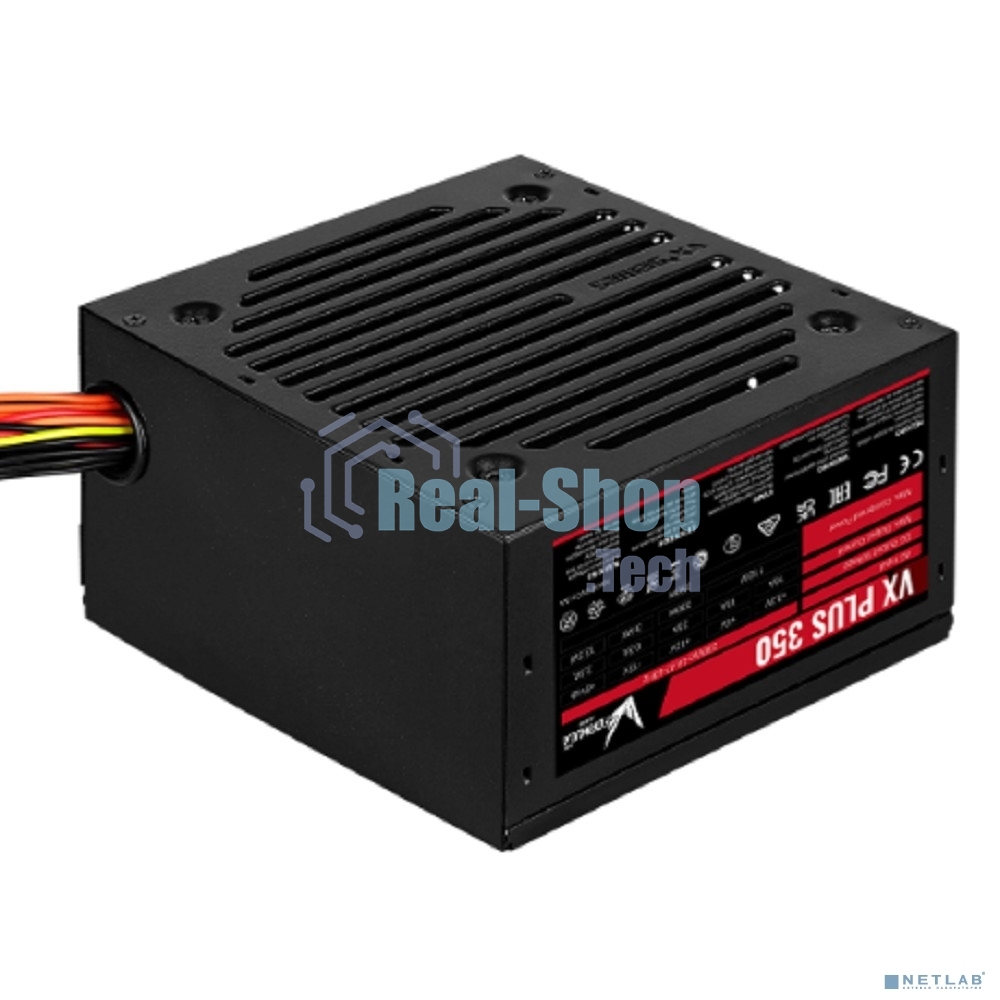 Блок питания Aerocool/Formula VX-350 PLUS, 350Вт, 120мм, черный