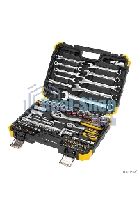 Набор инструментов Kranz 1/2, 1/4, CrV, пластиковый кейс, 82 предмета