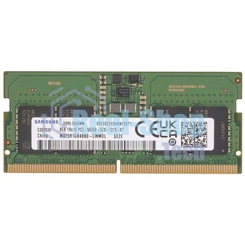 Оперативная память Samsung, DDR5, 8GB (1x8 GB), 5600 MHz, CL46, SO-DIMM
