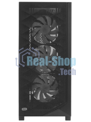 Компьютерный корпус PcCooler C3D510 BK ARGb черный без БП ATX 3x120мм 2xUSB3.0 1xUSB3.1 audio bott PSU
