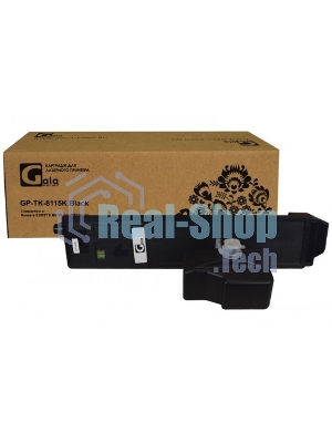 Тонер-туба GalaPrint GP-TK-8115K для принтеров Kyocera ECOSYS M8124cidn/M8130cidn с бункером отработанного тонера черный 12000 копий