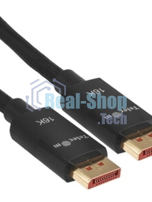 Кабель соединительный Telecom DP-DP 2.1V 80 Gbs 16K@60Hz 3м, медь, TCG865-3M