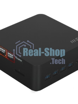 Мини ПК MSI Cubi Z AI 8M-027BRU Ryzen 7 8845HS (3.8) 780M CR без ОС WiFi BT 120W (936-B03231-029)