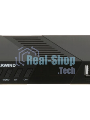 Приставка для цифрового ТВ Starwind CT-140 черный, DVB-T2, DVB-T, DVB-C, HDMI, USB 2.0 х2