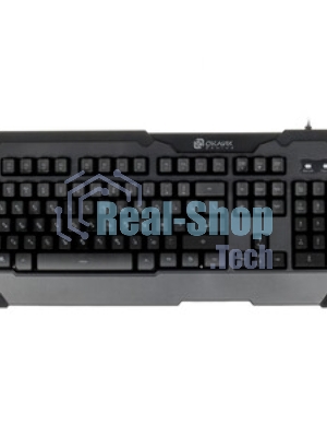 Клавиатура Oklick 731G проводная, USB Type-A, серый/белый
