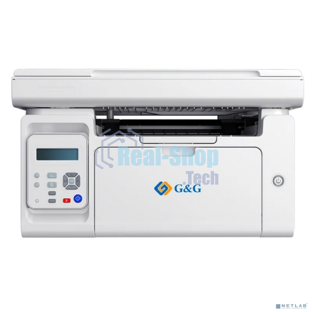 МФУ G&G M2022NW A4, лазерное, черно-белое, 22стр/мин, 1200x1200dpi, 800МГц, 256Мб, WiFi/USB/Ethernet, 1600стр/картридж, белый корпус (аналог Pantum M6506NW, картридж GT202T)(M2022NW)