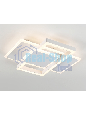 Потолочный светодиодный светильник Ambrella light FA1021/3 WH белый 50W 3000K-6400K 380*345*75 (ПДУ ИК)