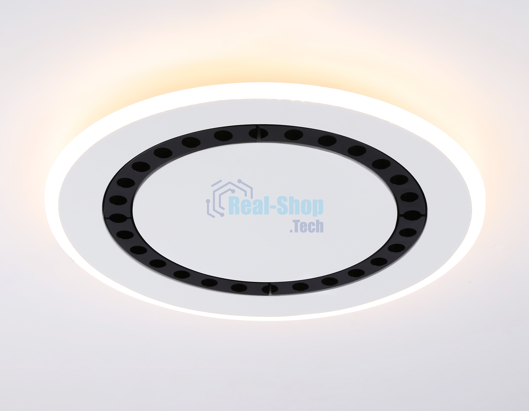 Светильник Ambrella light FL51402 WH белый 3000K/4200K/6400K 56W D485*40 (ПДУ ИК)