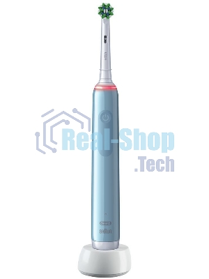 Электрическая зубная щетка Oral-B Pro 3/D505.513.3 CrossAction голубой