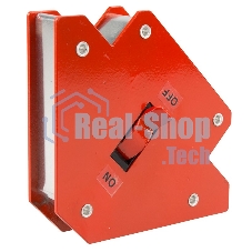 Магнитный угольник-держатель для сварки Rexant, отключаемый на 3 угла, усилие 11,3 кг