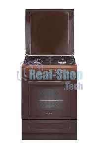 Плита газовая Gefest ПГ 6100-03 0001 коричневый, конфорок 4 шт, духовка 52 л, 60 см x 85 см x 60 см