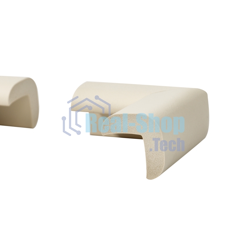 Мягкие накладки-протекторы для мебели (24x8x50 мм) 4 шт.