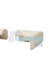 Мягкие накладки-протекторы для мебели (24x8x50 мм) 4 шт.