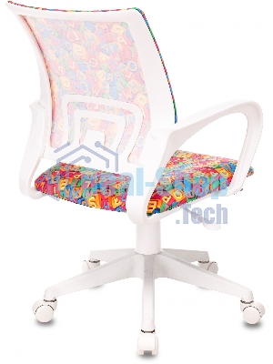 Кресло Бюрократ BuroKIDS 1 W мультиколор, ткань, 120 кг