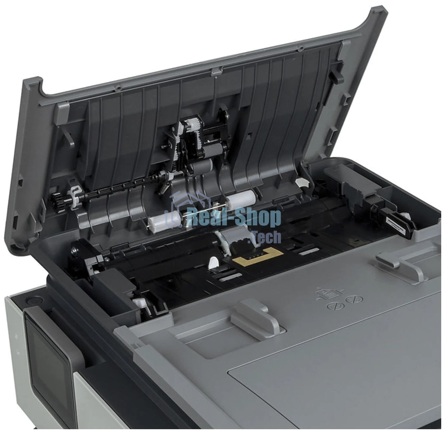 МФУ струйное HP OfficeJet 8023 (1KR64B), A4, цвтной, печ. до 20 стр/мин. (ч/б), до 10 стр/мин. (цвет), скан. до 8 стр/мин. (ч/б) 3.5 стр/мин. (цвет), 1200 x 1200 dpi, USB, RJ-45, Wi-Fi, Air Print