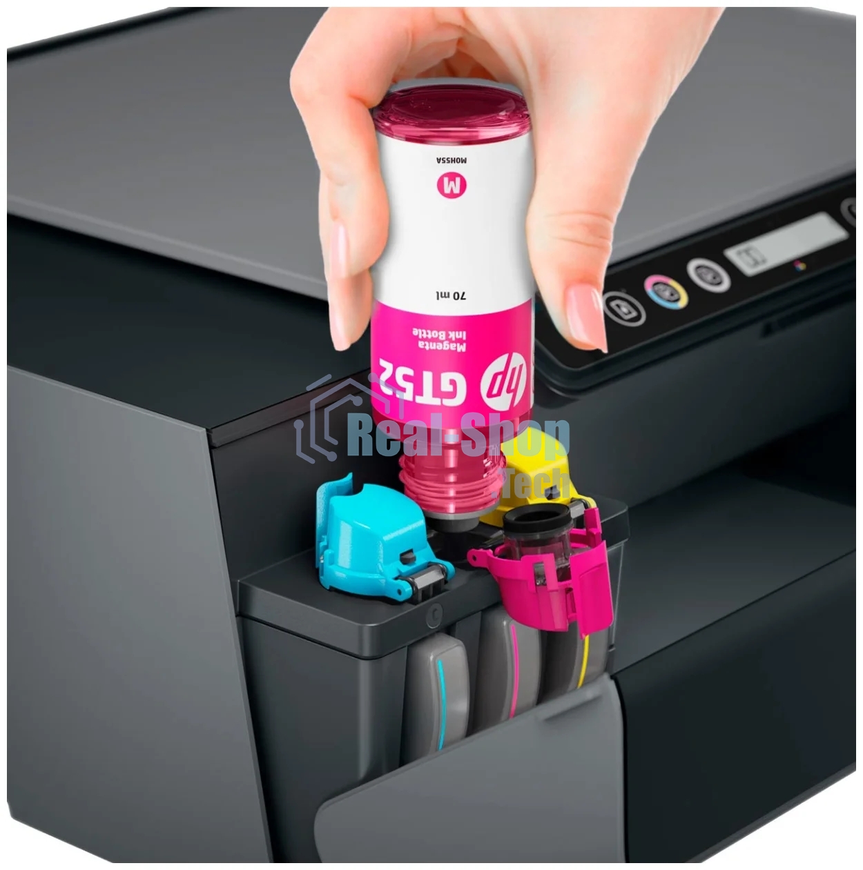 МФУ струйное HP Smart Tank 500 (4SR29A), A4, цветной, печ. до 22 стр/мин. (ч/б) до 16 стр/мин. (цвет), скан. до 8 стр/мин. (ч/б) 4 стр/мин. (цвет), 1200x1200dpi, USB