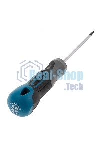 Отвертка Gross 12131 PH0 x 75 мм S2, трехкомпонентная рукоятка