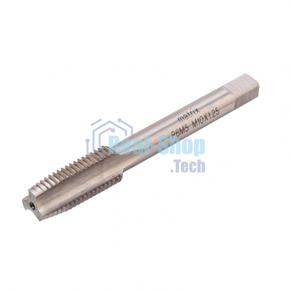 Метчик Matrix ручной М10x1,25 мм, Р6М5